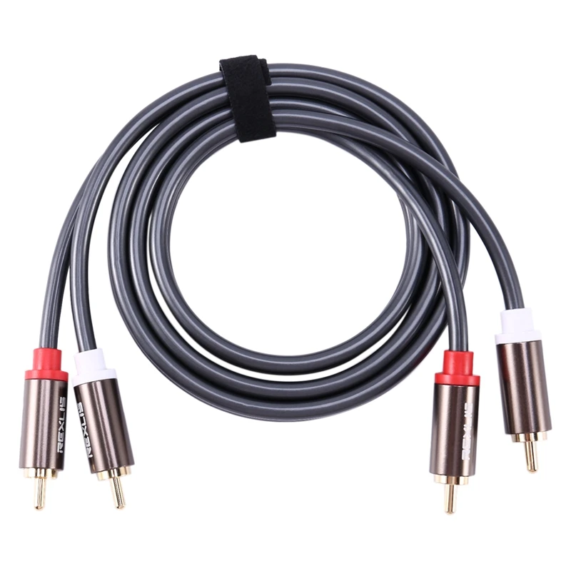 Rexlis 2 Rca To 2 Rca Male To Male Hifi Audio Cable Ofc Av Speaker Wire For Tv Dvd Amplifier Subwoofer Soundbar
Rexlis 2 Rca To 2 Rca Male To Male Hifi Audio Cable Ofc Av Speaker Wire For Tv Dvd Amplifier Subwoofer Soundbar