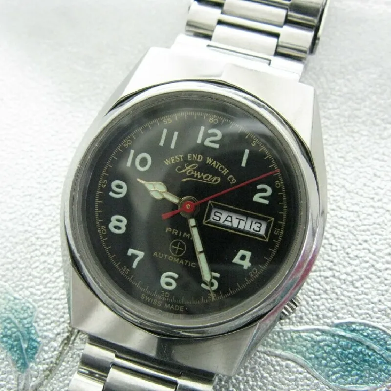 

Westend Swiss imported automatic military watch Luminous ETA 2688 sapphire