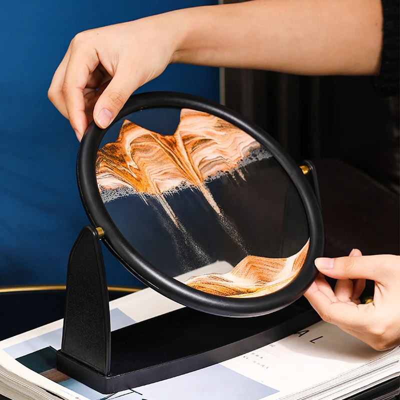 Creative Simple Room 3D Stereo Hourglass Glass ProductsLandscape Quicksand Painting Ornament Living Decompression Gift
Creative Simple Room 3D Stereo Hourglass Glass ProductsLandscape Quicksand Painting Ornament Living Decompression Gift