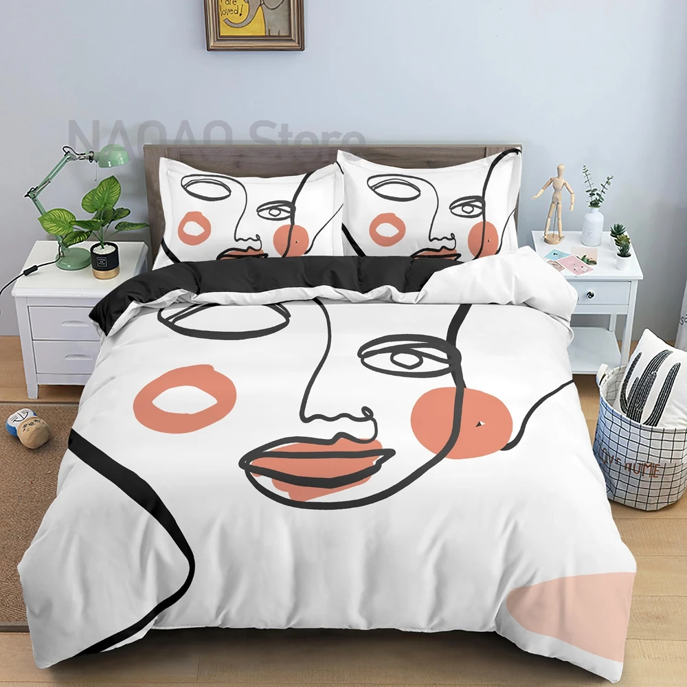 Abstract Bedding Set Luxury Duvet Cover Set Comforter/Quilt Cover with Pillowcase 2/3PCS Bed Set Home Textile Bedclothes
Abstract Bedding Set Luxury Duvet Cover Set Comforter/Quilt Cover with Pillowcase 2/3PCS Bed Set Home Textile Bedclothes