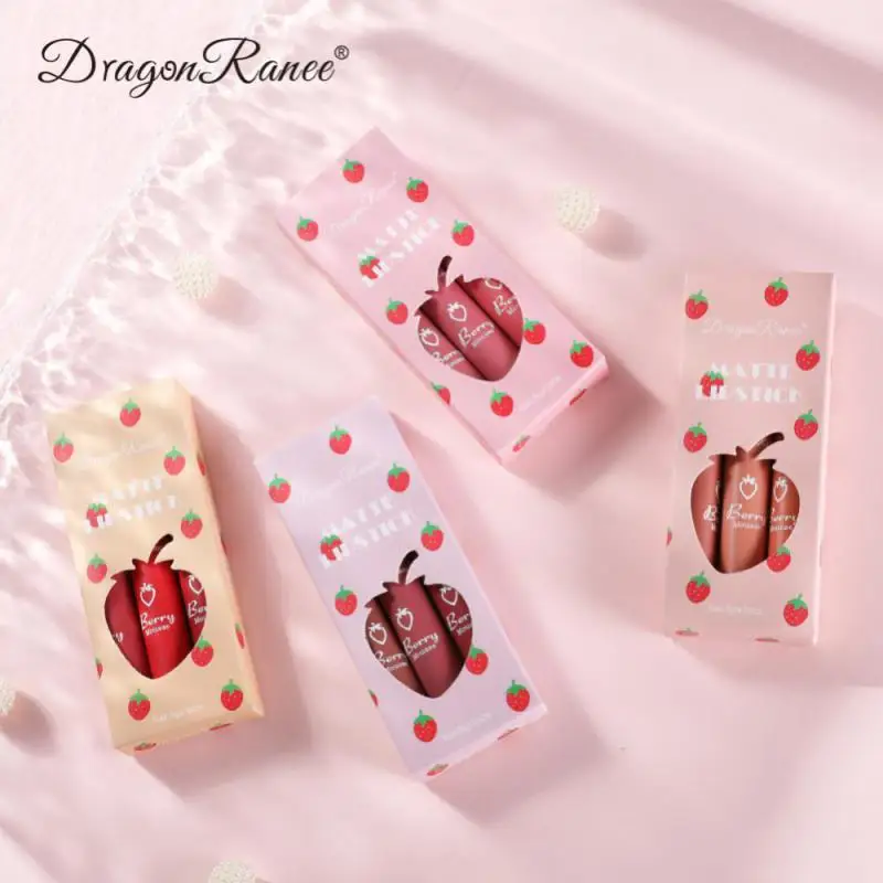 3PCS Lip Glaze Set Moisturizing Velvet Matte Lip Glaze Set Long Lasting Lip Gloss Lip Makeup High Color Rendering Lipstick Kit
3PCS Lip Glaze Set Moisturizing Velvet Matte Lip Glaze Set Long Lasting Lip Gloss Lip Makeup High Color Rendering Lipstick Kit