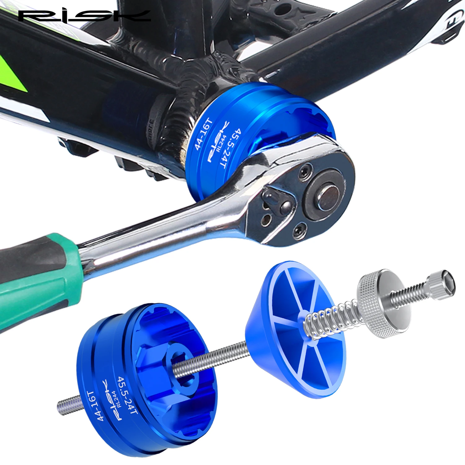 Bicycle Threaded Spindle Removal Tool BB52 Hollow One-piece Spanner For Mountain Road Bikes DUB Toothplate Mounting
Bicycle Threaded Spindle Removal Tool BB52 Hollow One-piece Spanner For Mountain Road Bikes DUB Toothplate Mounting