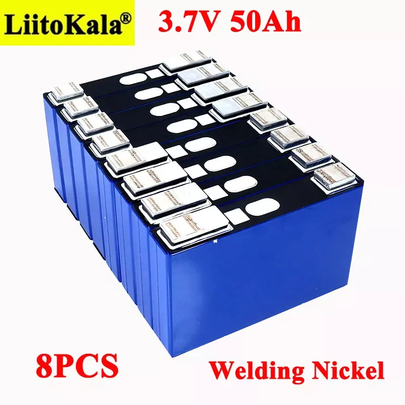 NEW2023 8pcs Liitokala 3.7V 52Ah battery Ternary lithium 52000mAh for 3s 12V 24V 10s 36V Electric bicycle batteries modification
NEW2023 8pcs Liitokala 3.7V 52Ah battery Ternary lithium 52000mAh for 3s 12V 24V 10s 36V Electric bicycle batteries modification
