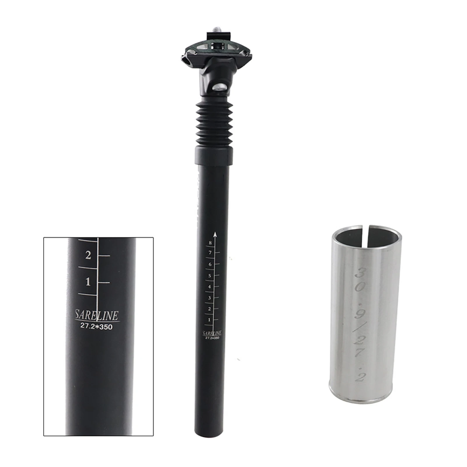 27.2*350mm Ultra-light Aluminum Alloy Bicycle Shock-absorbing-seat Tube Shock-absorbing Rod Lifting Buffer
27.2*350mm Ultra-light Aluminum Alloy Bicycle Shock-absorbing-seat Tube Shock-absorbing Rod Lifting Buffer