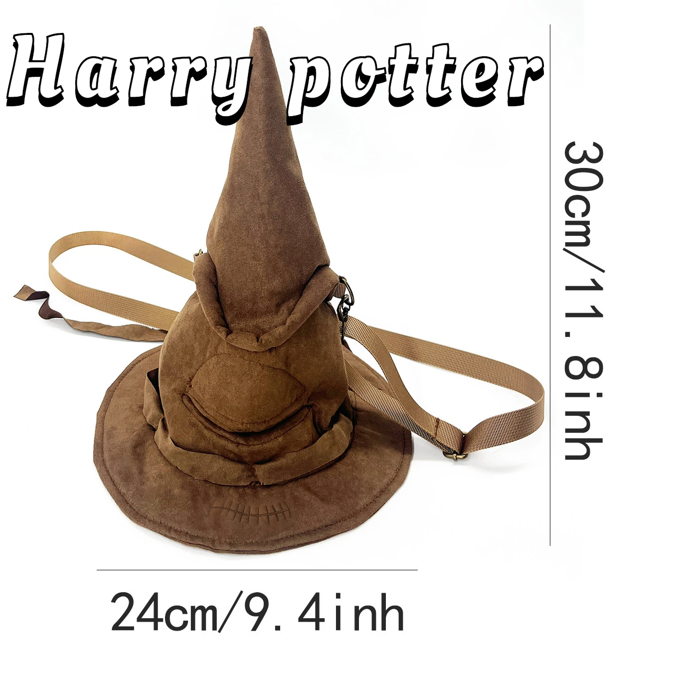 

Harry Potter Explosive One Shoulder Portable Bag Film Peripheral Sorting Hat Magic Hat Crossbody Bag Shoulder Bag