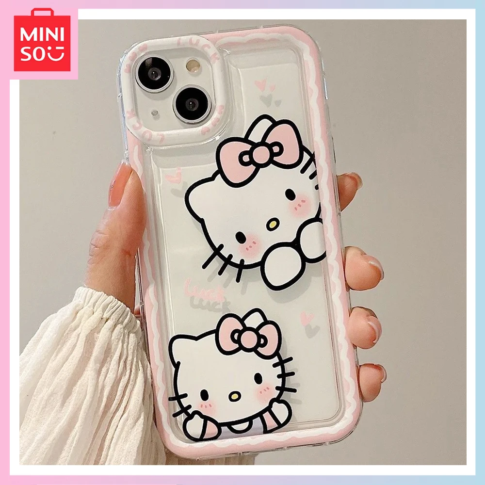Miniso Hello Kitty Pink Girl Heart Cartoon Cute Iphone 14/13 Promax Minimalist Transparent Phone Case Girl Birthday Gift
Miniso Hello Kitty Pink Girl Heart Cartoon Cute Iphone 14/13 Promax Minimalist Transparent Phone Case Girl Birthday Gift