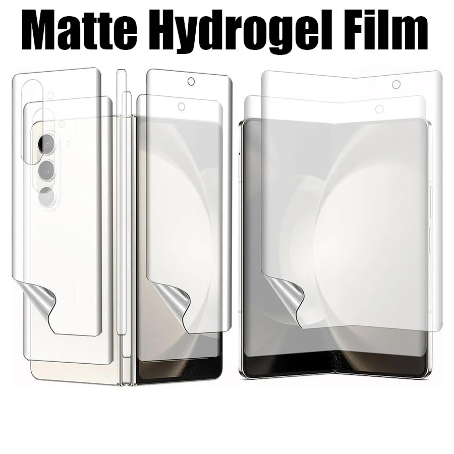 4 in1 Matte Hydrogel Film for Z Fold 5 Screen Protectors for Samsung Galaxy Z Fold 5 Outside Inside Screen Back Cover Side film
4 in1 Matte Hydrogel Film for Z Fold 5 Screen Protectors for Samsung Galaxy Z Fold 5 Outside Inside Screen Back Cover Side film