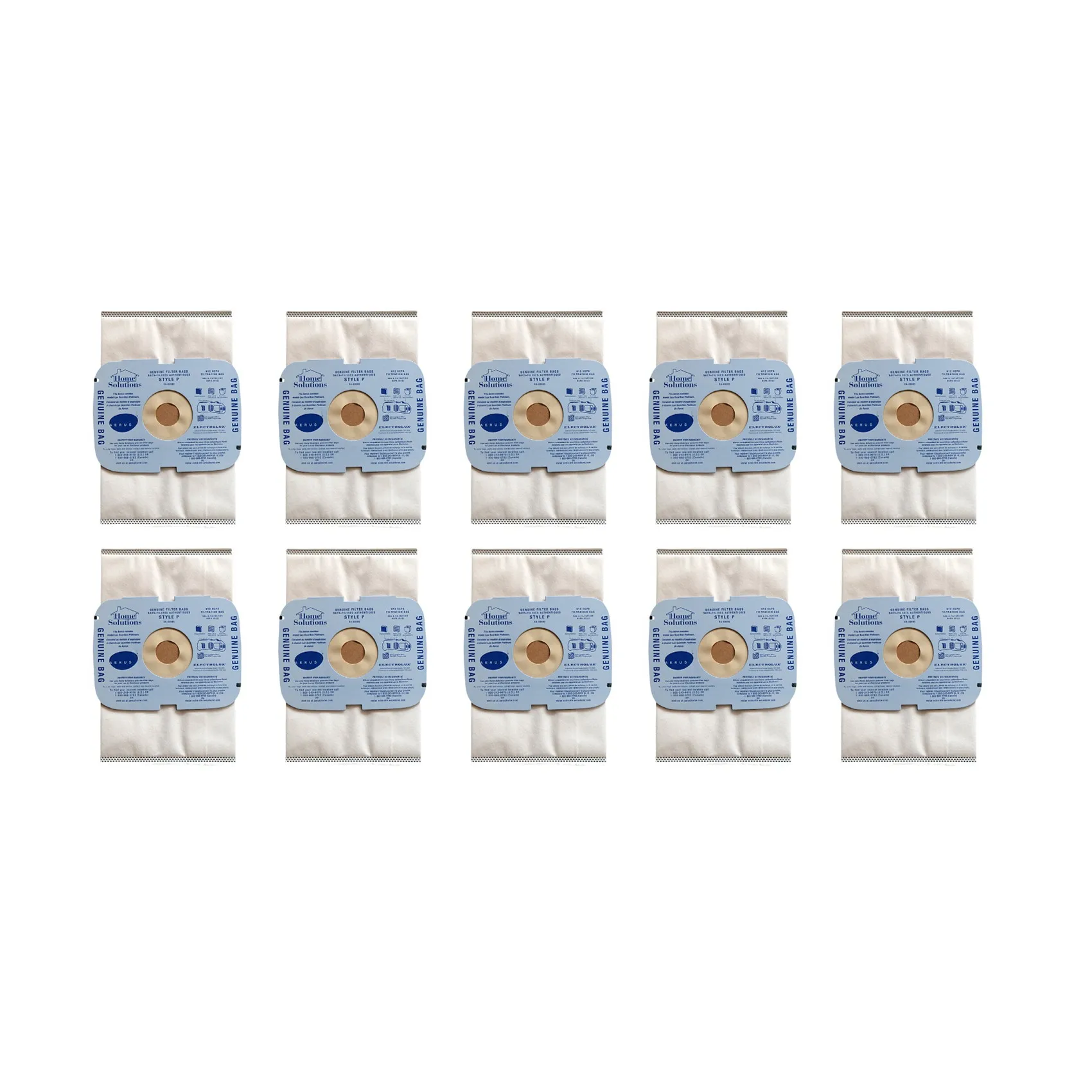 10 PCS Vacuum Cleaner Dust Bag Replacement for Electrolux Style-P Series Vacuum Cleaner
10 PCS Vacuum Cleaner Dust Bag Replacement for Electrolux Style-P Series Vacuum Cleaner