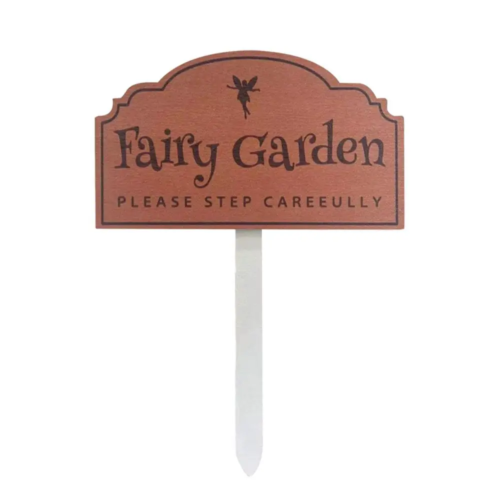 Деревянная декоративная табличка для сада Fairy Garden Sign
Деревянная декоративная табличка для сада Fairy Garden Sign