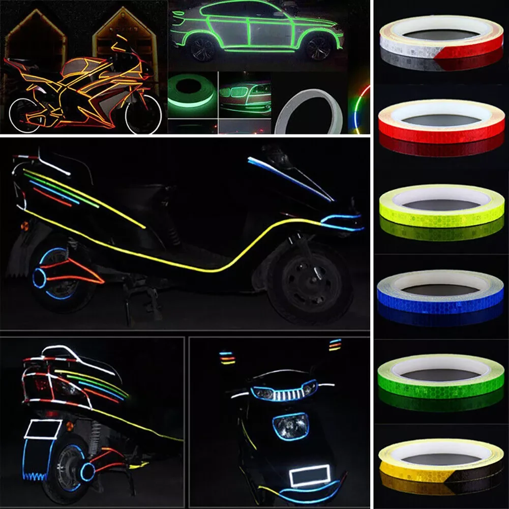 Reflective Tape Crystal Color Grid Waterproof Body Stickers Fluorescent Color Stickers Night Warning Tape Highlight Reflective
Reflective Tape Crystal Color Grid Waterproof Body Stickers Fluorescent Color Stickers Night Warning Tape Highlight Reflective