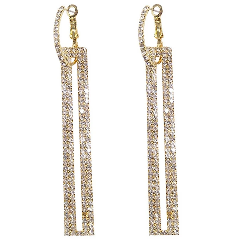 2022 Fashion Geometric Earring For Women Jewelry Exaggeration Punk Big Long Rectangle Diamond Cutout Statement Earring
2022 Fashion Geometric Earring For Women Jewelry Exaggeration Punk Big Long Rectangle Diamond Cutout Statement Earring
