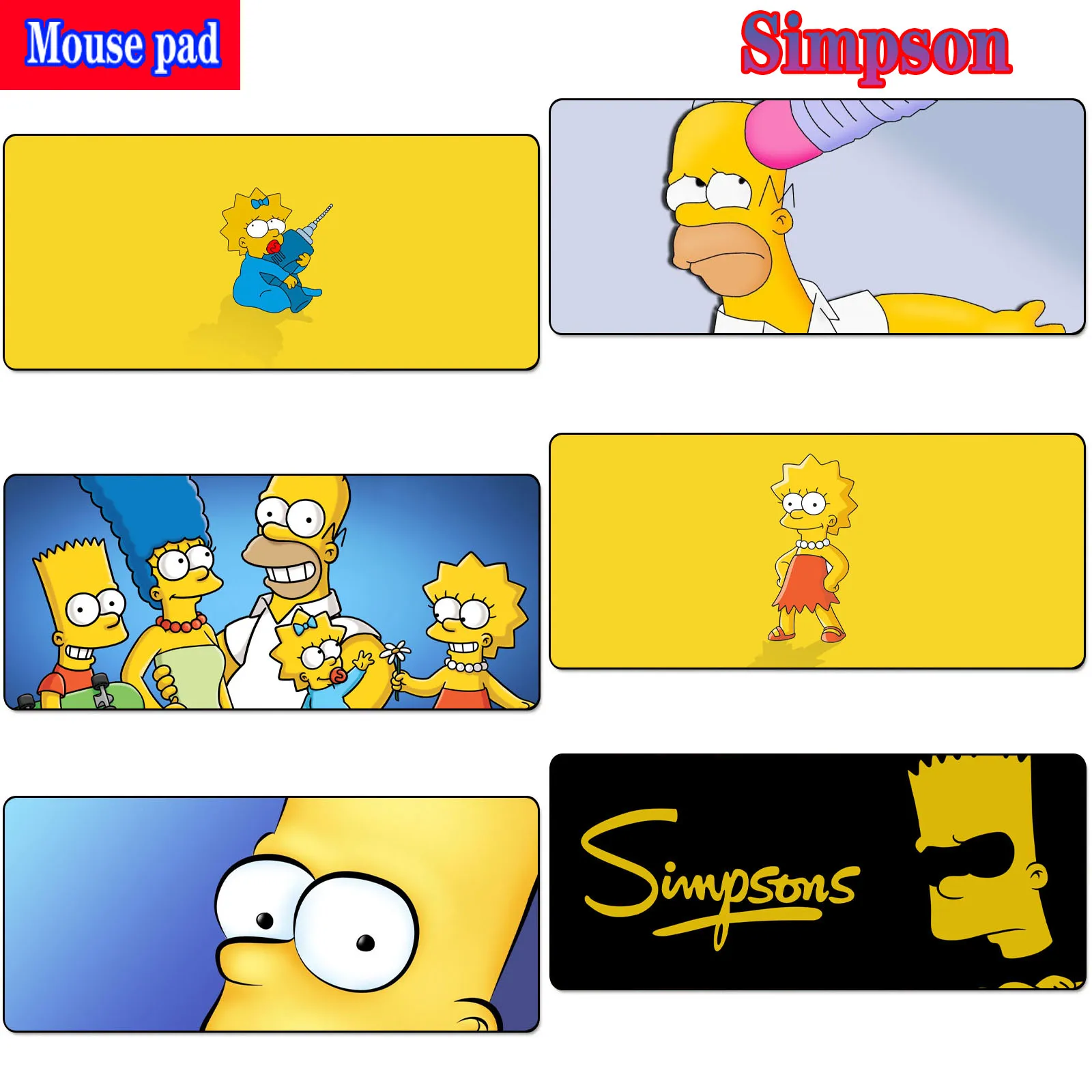 Cartoon Simpson Doctor Strange Anti-Slip Durable Rubber Large Gaming Mouse Pad Computer Gamer Keyboard Mouse Mat for PC Desk
Cartoon Simpson Doctor Strange Anti-Slip Durable Rubber Large Gaming Mouse Pad Computer Gamer Keyboard Mouse Mat for PC Desk