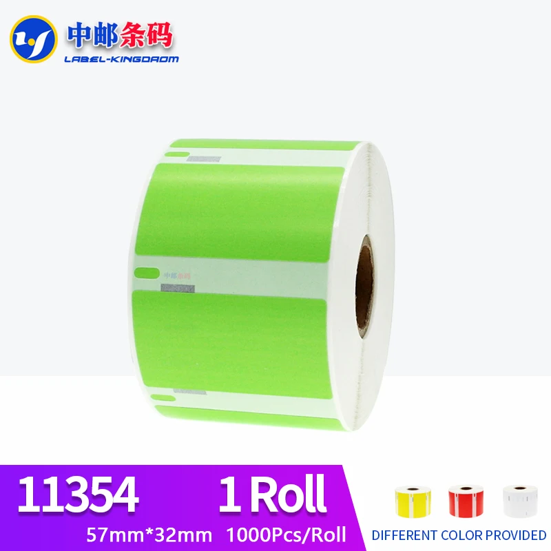 1 совместимые рулоны Dymo Green 11354 Label 57mm * 32mm 1000Pcs для LabelWriter 400 450 450Turbo Printer Seiko SLP 440 450
1 совместимые рулоны Dymo Green 11354 Label 57mm * 32mm 1000Pcs для LabelWriter 400 450 450Turbo Printer Seiko SLP 440 450