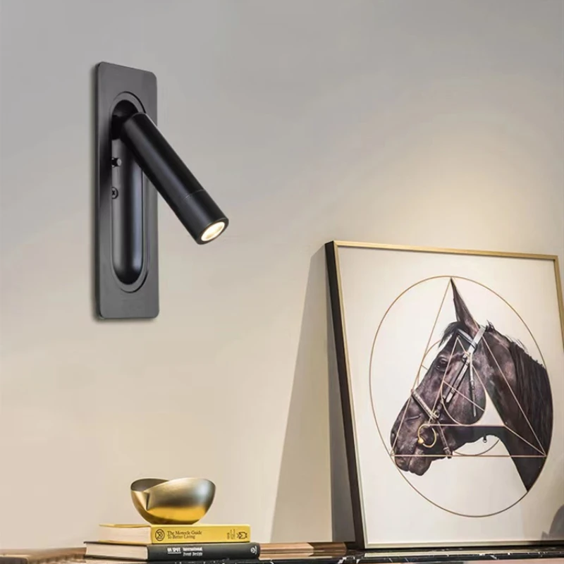 Small LED Bedside Wall Lights Rotatable Embedded Ressessed In Reading Lamp Atmosphere Decoration Drop Shipping
Small LED Bedside Wall Lights Rotatable Embedded Ressessed In Reading Lamp Atmosphere Decoration Drop Shipping