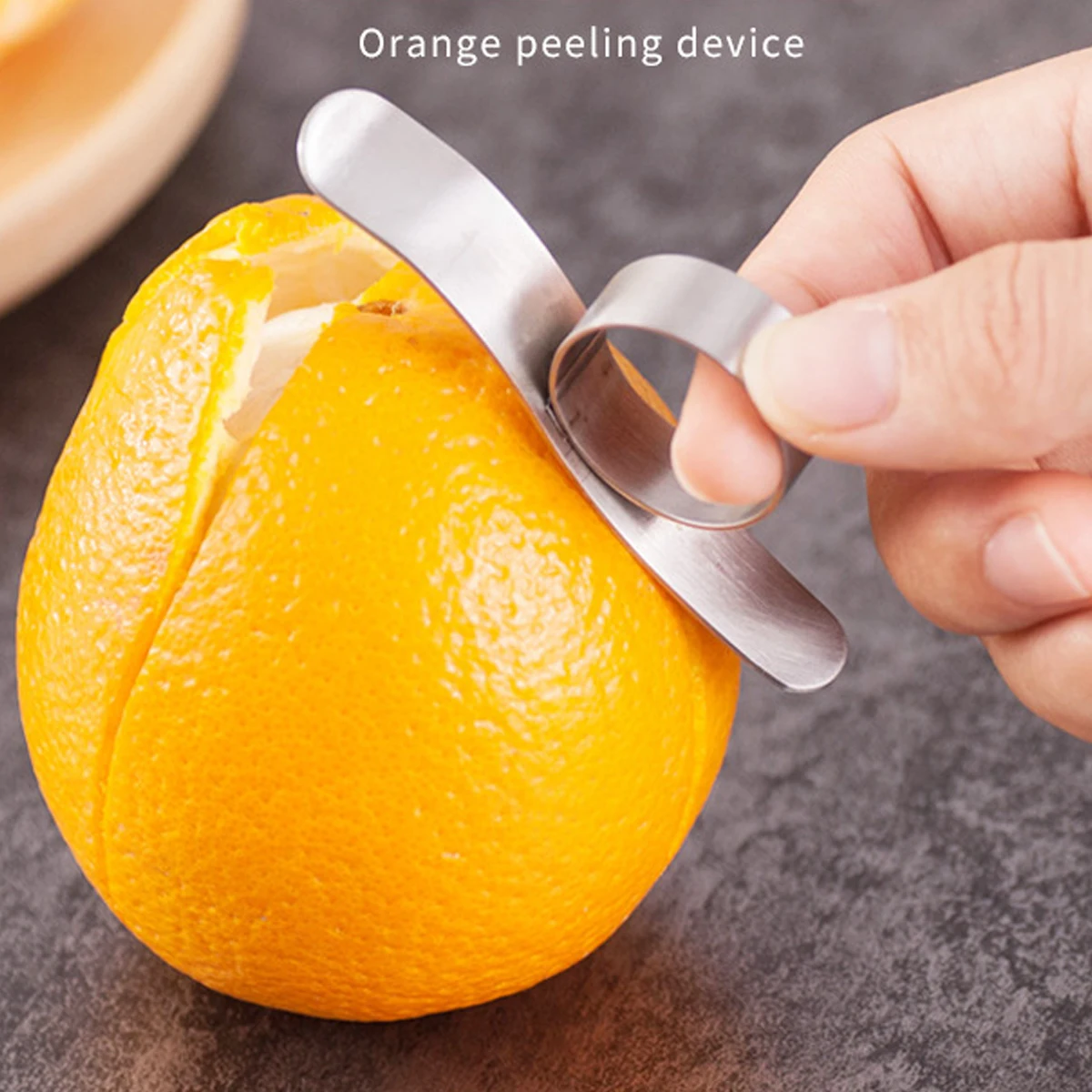 2Pcs Orange Peelers Easy Open Orange Peeler Stainless Steel Lemon Parer Citrus Fruit Skin Remover Slicer Peeling Kitchen Gadgets
2Pcs Orange Peelers Easy Open Orange Peeler Stainless Steel Lemon Parer Citrus Fruit Skin Remover Slicer Peeling Kitchen Gadgets