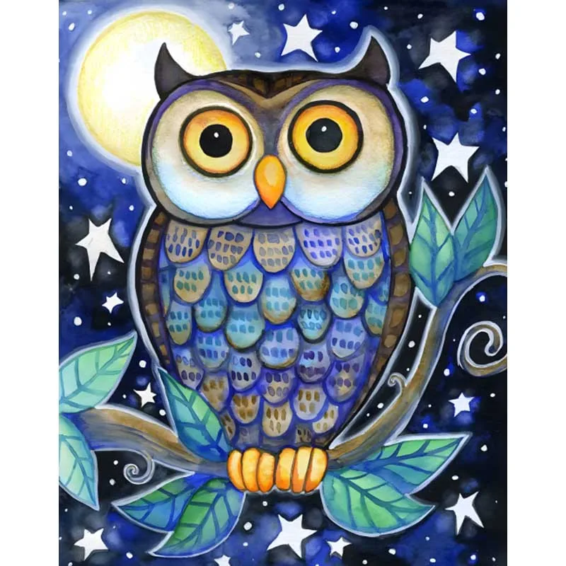 

New Colorful Owl Wooden Puzzle Irregular Animal Shaped Piece A3 A4 A5 28 Design Adult Great Gift Box Jigsaw Games Wholesale
