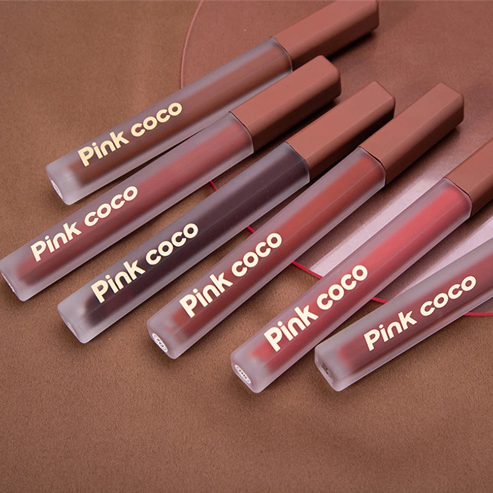 ELECOOL 6 Colors Matte Velvet Lip Glaze Waterproof Lasting Moisturizing Not Easy To Fade Lip Gloss Lipstick Sexy Lip Tint Makeup
ELECOOL 6 Colors Matte Velvet Lip Glaze Waterproof Lasting Moisturizing Not Easy To Fade Lip Gloss Lipstick Sexy Lip Tint Makeup