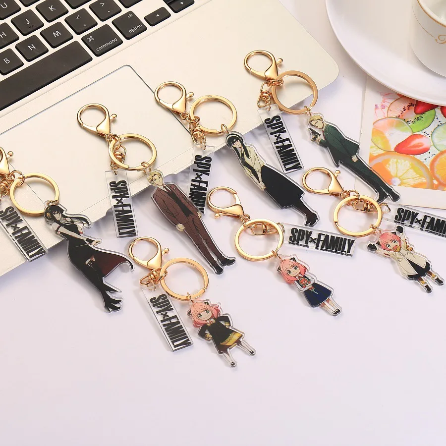 2022 New Anime Spy x Family Acrylic Keychain Anya Forger Twilight Yor Keyring Fans Gifts Japanese Cartoon Free Shipping Items
2022 New Anime Spy x Family Acrylic Keychain Anya Forger Twilight Yor Keyring Fans Gifts Japanese Cartoon Free Shipping Items