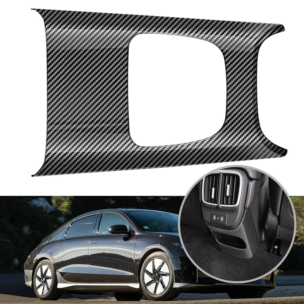 1pc ABS Carbon Fiber Rear Air Condition Vent Outlet Cover Trim For Hyundai IONIQ 6 2022+ For Left-hand Drive Models Car Parts
1pc ABS Carbon Fiber Rear Air Condition Vent Outlet Cover Trim For Hyundai IONIQ 6 2022+ For Left-hand Drive Models Car Parts