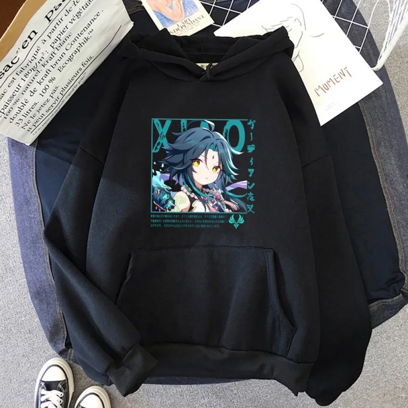 Gothic Loose Plus Size Hoodie Japanese Anime Pattern Casual Funny Sports Pullover Spring And Autumn Fashion Simple Unisex Top
Gothic Loose Plus Size Hoodie Japanese Anime Pattern Casual Funny Sports Pullover Spring And Autumn Fashion Simple Unisex Top