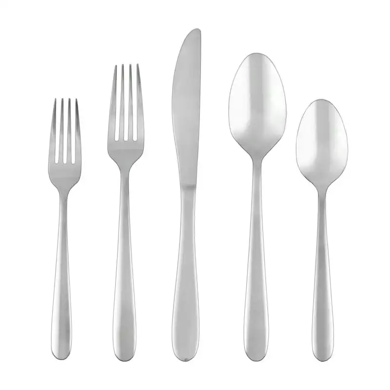 Haledon Mirror 77-Piece Expanded Flatware Set, Service for 12 For Home Restaurant
Haledon Mirror 77-Piece Expanded Flatware Set, Service for 12 For Home Restaurant