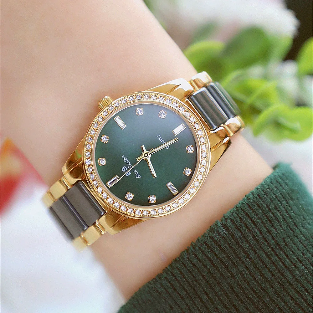 BS Elegant Ceramic Wrist Watches for Women Free Shipping Diamond Waterproof Dress Wristwatches for Ladies Relogio Feminino 2023
BS Elegant Ceramic Wrist Watches for Women Free Shipping Diamond Waterproof Dress Wristwatches for Ladies Relogio Feminino 2023