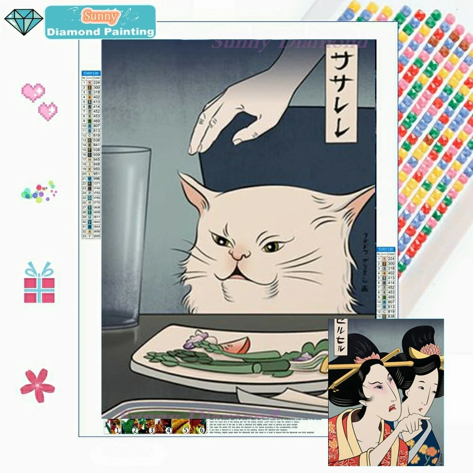Woman Yelling At Cat Eating Food 5d Diamond Painting New Funny Cute Puzzle Cross Stitch Kit Home Decor Cuadros Christmas Gifts
Woman Yelling At Cat Eating Food 5d Diamond Painting New Funny Cute Puzzle Cross Stitch Kit Home Decor Cuadros Christmas Gifts