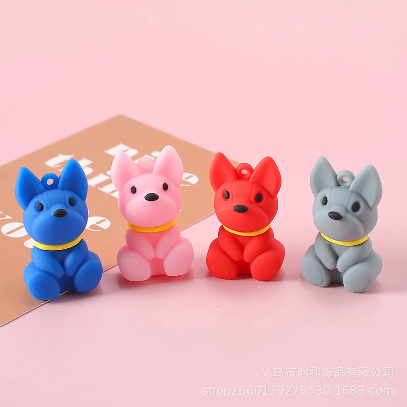 4PVC soft rubber pit bull keychain doll charm accessories cute cartoon dog key ring charm small gifts
4PVC soft rubber pit bull keychain doll charm accessories cute cartoon dog key ring charm small gifts