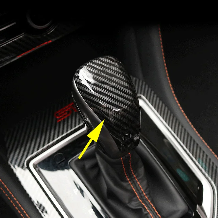For Subaru Crosstrek XV Impreza 2018+ Forester 2019+ Outback Legacy Carbon Fiber Gear Shift Lever Knob Cover
For Subaru Crosstrek XV Impreza 2018+ Forester 2019+ Outback Legacy Carbon Fiber Gear Shift Lever Knob Cover