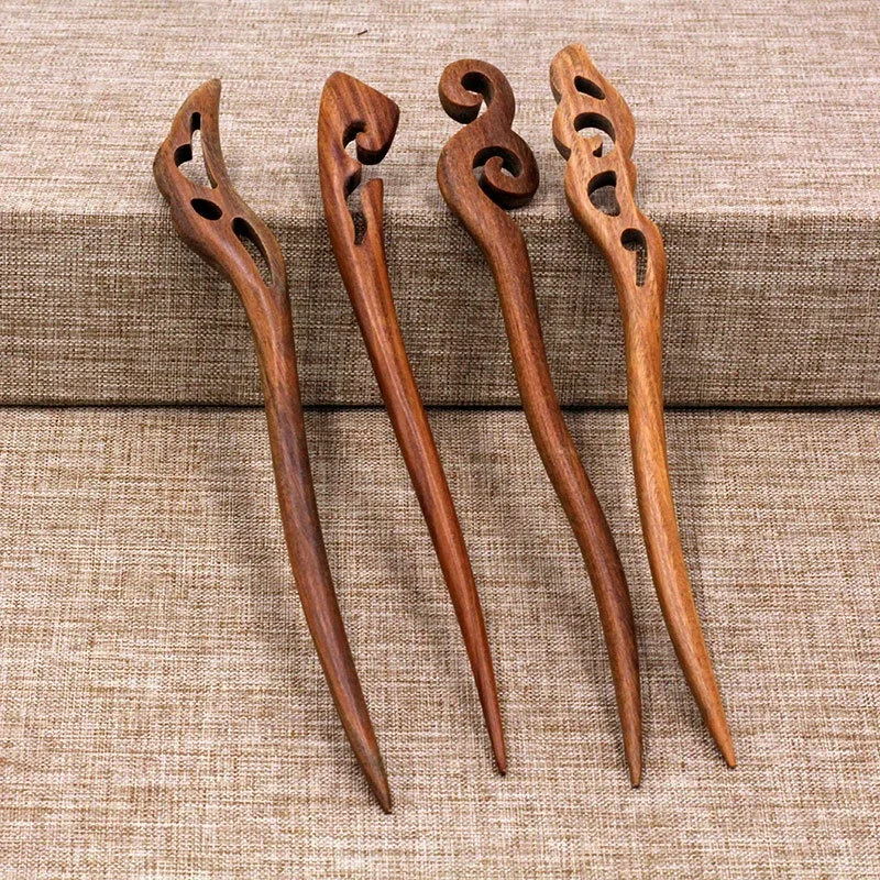 1PC Chinese Retro Style Peach Wood Carved Hairpin Handmade Hollow Out Hair Stick Hairpin Hair Styling Tools Hair Accessories
1PC Chinese Retro Style Peach Wood Carved Hairpin Handmade Hollow Out Hair Stick Hairpin Hair Styling Tools Hair Accessories