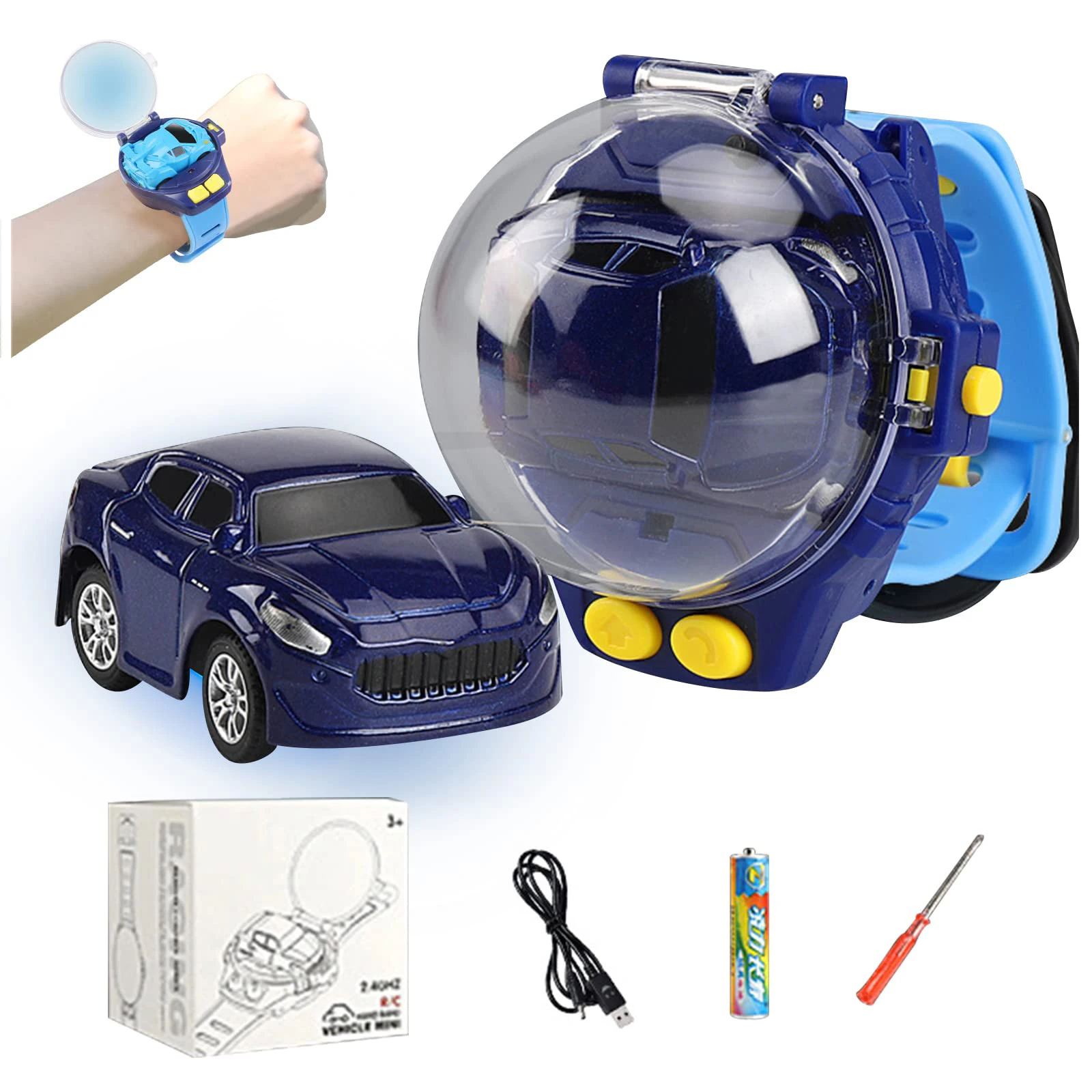 Mini Remote Control Car Watch Remote Control 8*8*8CM EVA+Electronic Component Mini Remote Control Car Vehicle Electric Alloy Car
Mini Remote Control Car Watch Remote Control 8*8*8CM EVA+Electronic Component Mini Remote Control Car Vehicle Electric Alloy Car