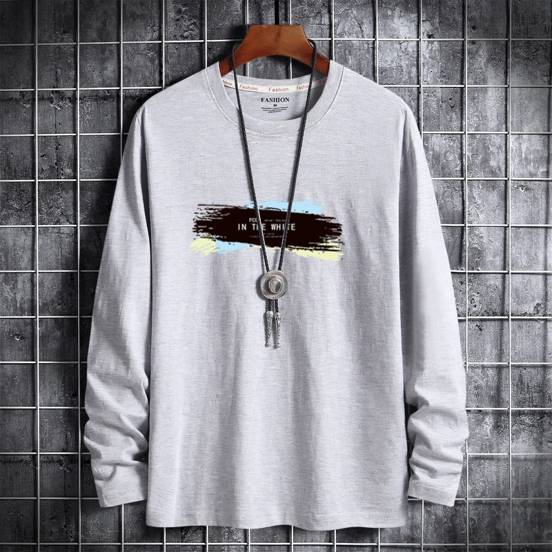 Long-Sleeve T-Shirts Men Print Cotton Tees Round-Neck Loose Soft TShirts Plus Size 4XL 5XL 6XL
Long-Sleeve T-Shirts Men Print Cotton Tees Round-Neck Loose Soft TShirts Plus Size 4XL 5XL 6XL