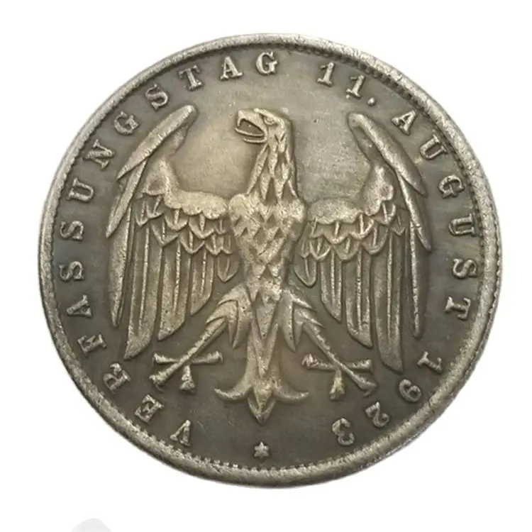 1923 Germany Silver Plated Coins Copy Collectibles Coin Home Decoration Magic Coin Lucky Fortune Toy Coins Christmas Gifts
1923 Germany Silver Plated Coins Copy Collectibles Coin Home Decoration Magic Coin Lucky Fortune Toy Coins Christmas Gifts