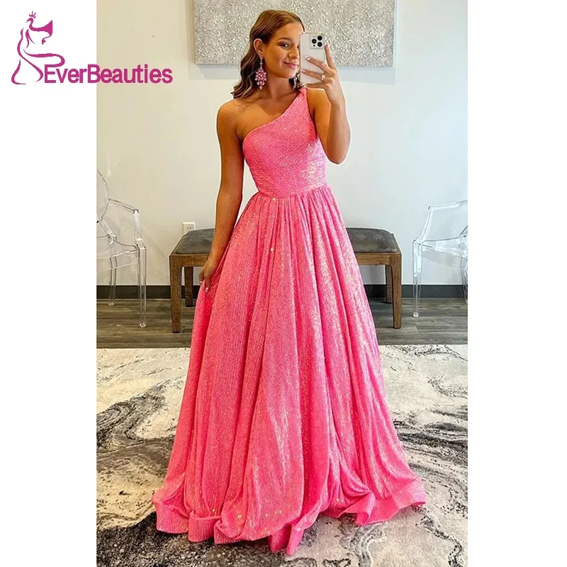 One Shoulder Sequins Prom Dresses for Women Banquet Party Dresses 2023 A-Line Vestidos De Ocasión Formales
One Shoulder Sequins Prom Dresses for Women Banquet Party Dresses 2023 A-Line Vestidos De Ocasión Formales
