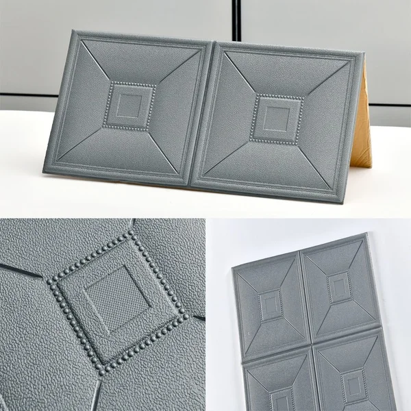 10pcs Waterproof Bed Head Self-adhesive Wallpaper TV Background Wallpaper Imitation Leather Soft Bag 3d Foam Wall Stickers
10pcs Waterproof Bed Head Self-adhesive Wallpaper TV Background Wallpaper Imitation Leather Soft Bag 3d Foam Wall Stickers