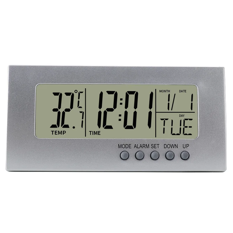 Electronic Desk Clock Digital Table Clock Home Decor Multifunctional LED Clock with Alarm Function Thermometer Hygrometer Clock
Electronic Desk Clock Digital Table Clock Home Decor Multifunctional LED Clock with Alarm Function Thermometer Hygrometer Clock