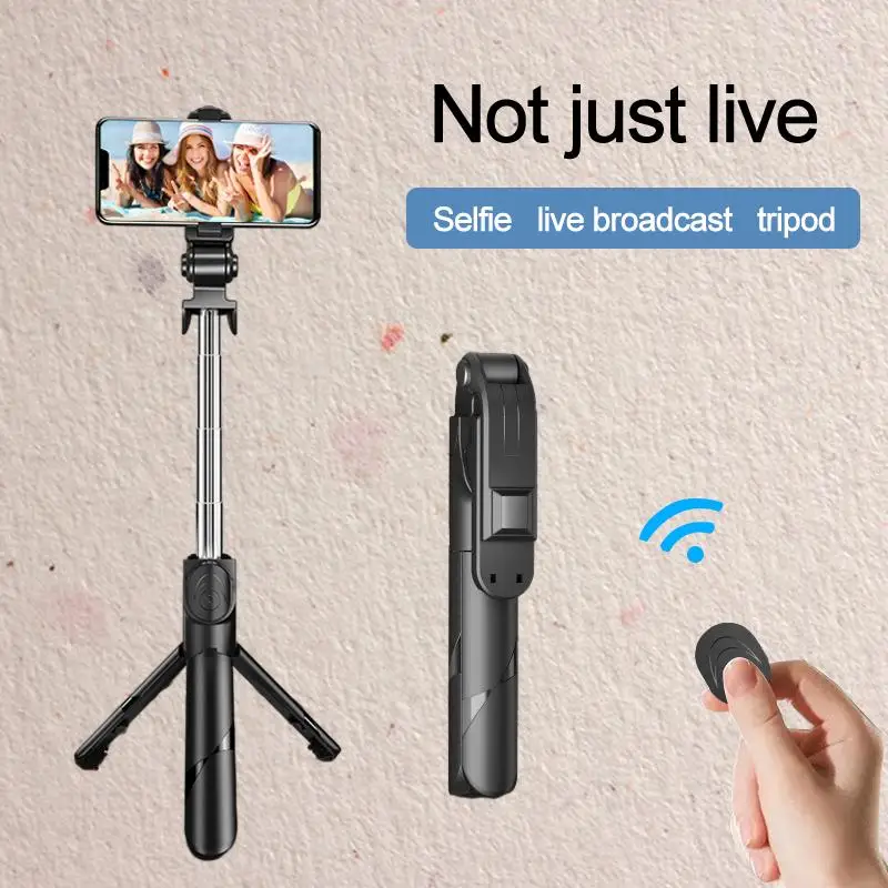 

Ultimate Mobile Bluetooth Selfie Stick Tripod for Live Streaming - Capture Perfect Moments with Ease