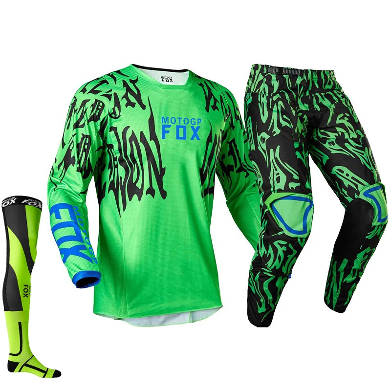 Motogpfox 19 field off-road race protective equipment fancy off-road sports high-quality three-piece set
Motogpfox 19 field off-road race protective equipment fancy off-road sports high-quality three-piece set