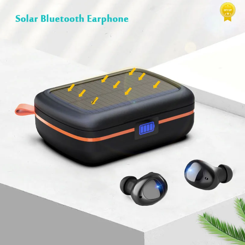 Беспроводные Bluetooth-наушники на солнечной батарее, воспроизведение 160 часов, Hi-Fi стерео, с солнечной батареей и быстрой зарядкой, CVC8.0, IPX6, с сен...
Беспроводные Bluetooth-наушники на солнечной батарее, воспроизведение 160 часов, Hi-Fi стерео, с солнечной батареей и быстрой зарядкой, CVC8.0, IPX6, с сен...
