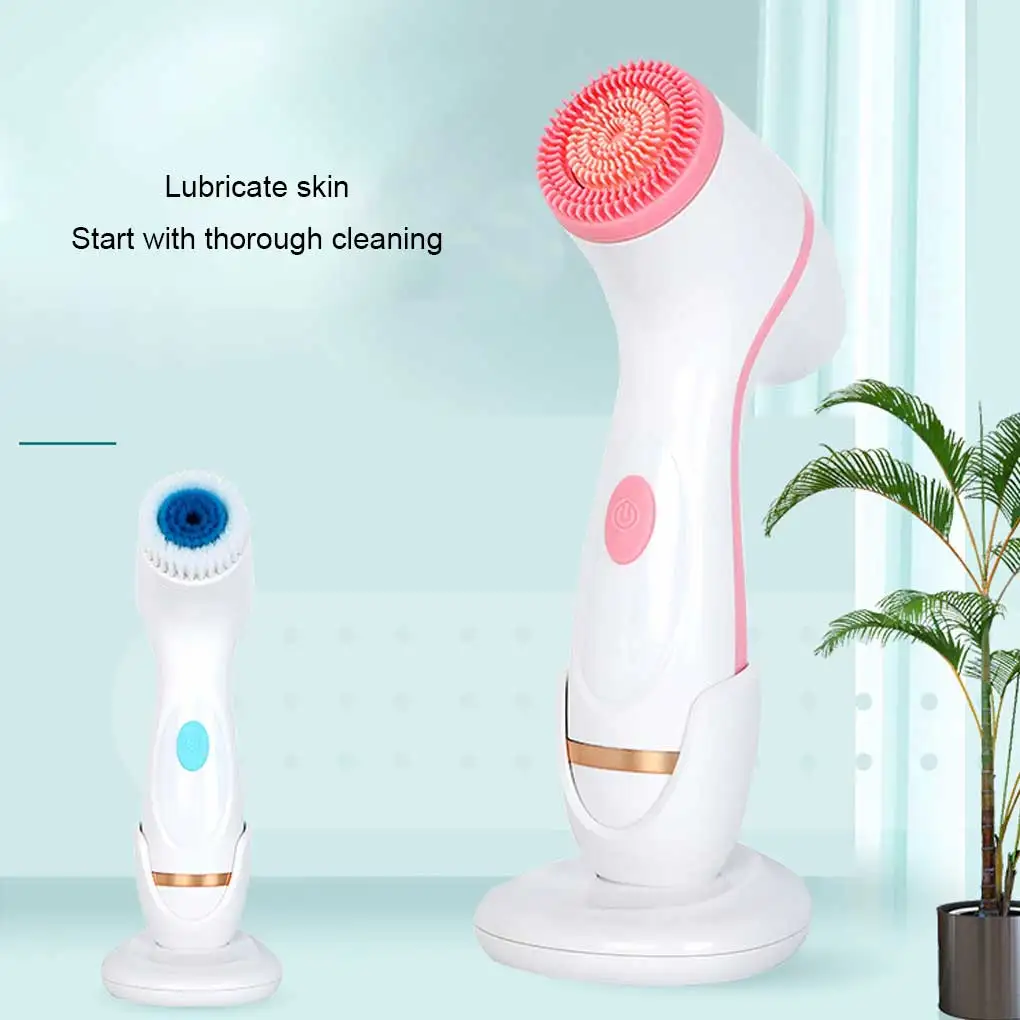 Electric Facial Cleaning Brush Rechargeable 4 Speeds Modes Rotating Face Brushes Washing Skin Exfoliating Blackhead
Electric Facial Cleaning Brush Rechargeable 4 Speeds Modes Rotating Face Brushes Washing Skin Exfoliating Blackhead