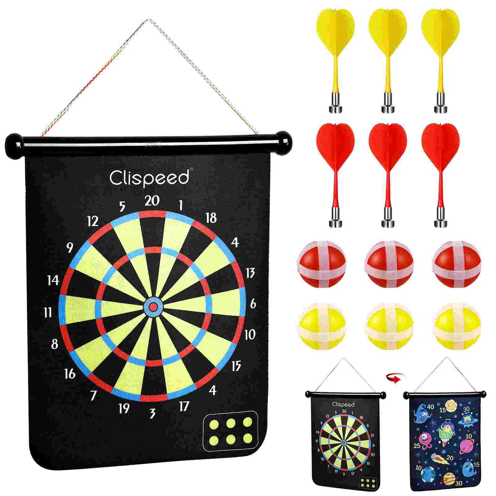 Dart Board Dartboard Kit Magnetic Set Double Sided Rollreversible Kids Games Magnetcabinet 
Dart Board Dartboard Kit Magnetic Set Double Sided Rollreversible Kids Games Magnetcabinet