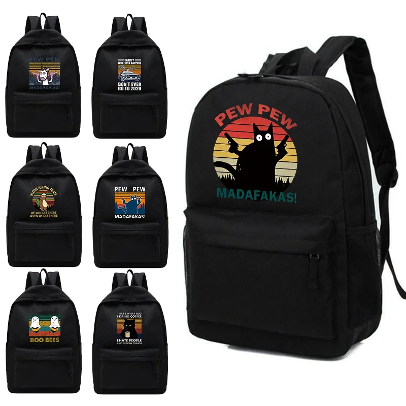 Unisex Shoulder Backpack Casual Hiking Travel Laptop Backpack Outdoor Sport School Bag Pew Pattern Print Large Capacity Rucksack
Unisex Shoulder Backpack Casual Hiking Travel Laptop Backpack Outdoor Sport School Bag Pew Pattern Print Large Capacity Rucksack