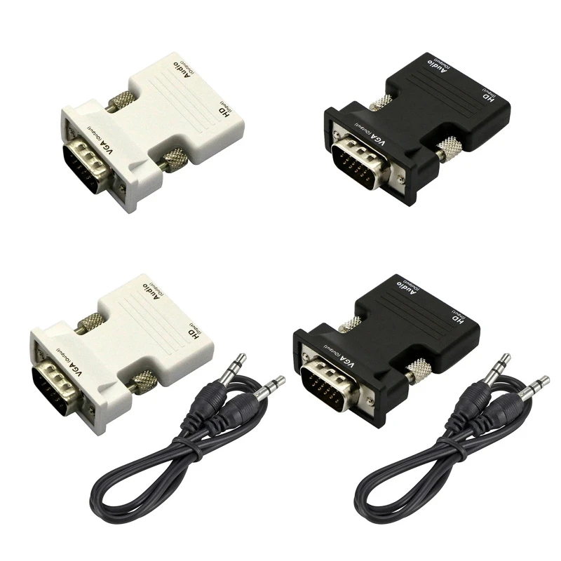 Переходник HDMI-com-Male VGA для компьютера, ноутбука, проектора, телевизора/монитора
Переходник HDMI-com-Male VGA для компьютера, ноутбука, проектора, телевизора/монитора