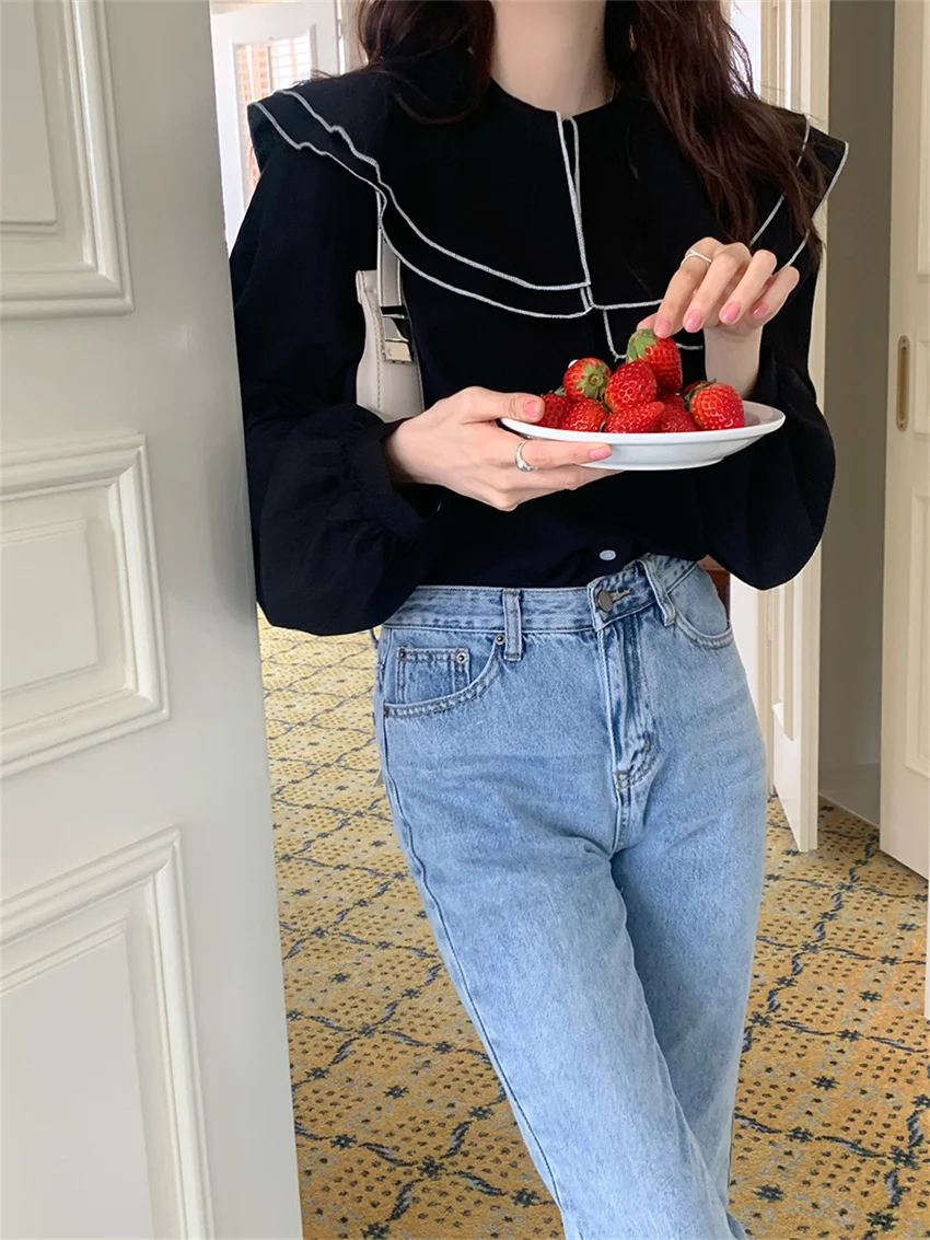 Alien Kitty Korean All Match Women Shirts 2022 Elegant Lady Chic Stylish Casual High Quality Hot OL Full Sleeves New Loose Tops
Alien Kitty Korean All Match Women Shirts 2022 Elegant Lady Chic Stylish Casual High Quality Hot OL Full Sleeves New Loose Tops