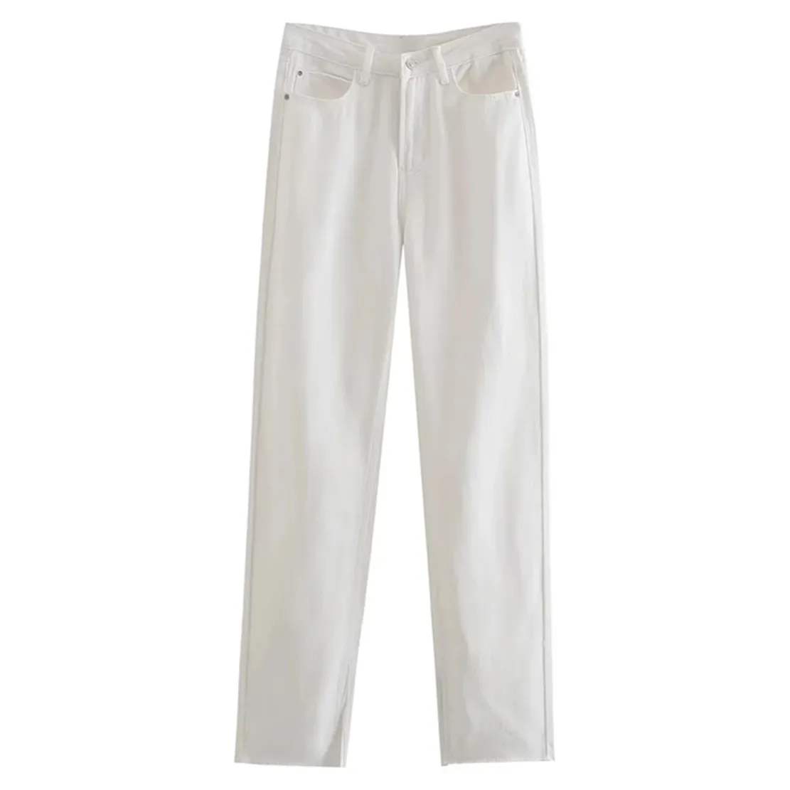 Jenny&Dave 2022 Summer Fashion White Forking Jeans Women High Waist Pure Straight Denim Pants Women
Jenny&Dave 2022 Summer Fashion White Forking Jeans Women High Waist Pure Straight Denim Pants Women