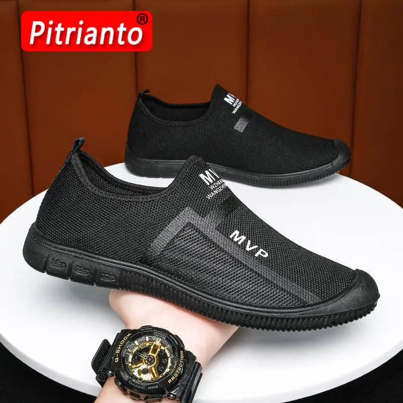 Summer Men Shoes Lightweight Sneakers Men Fashion Casual Walking Shoes Breathable Slip on Mens Loafers Zapatillas Hombre
Summer Men Shoes Lightweight Sneakers Men Fashion Casual Walking Shoes Breathable Slip on Mens Loafers Zapatillas Hombre