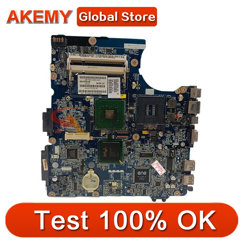 For HP Compaq 530 Laptop Motherboard 945GME DDR2 438551-001 448434-001 IAT50 LA-3491P MAIN BOARD
For HP Compaq 530 Laptop Motherboard 945GME DDR2 438551-001 448434-001 IAT50 LA-3491P MAIN BOARD