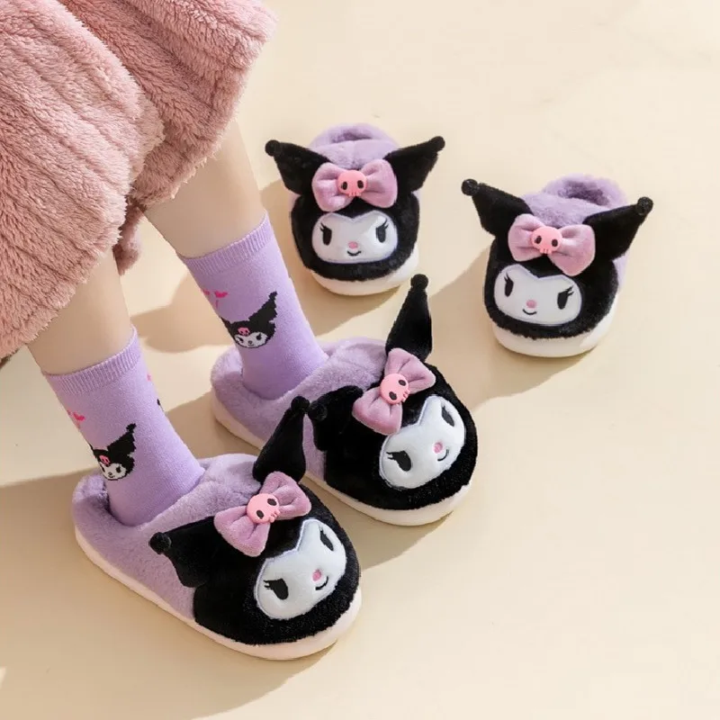 Аниме Sanrio Kuromi Cinnamoroll Hello Kitty My Melody хлопковые тапочки Kawaii зимняя теплая Домашняя плюшевая обувь мультяшный подарок на день рождения
Аниме Sanrio Kuromi Cinnamoroll Hello Kitty My Melody хлопковые тапочки Kawaii зимняя теплая Домашняя плюшевая обувь мультяшный подарок на день рождения