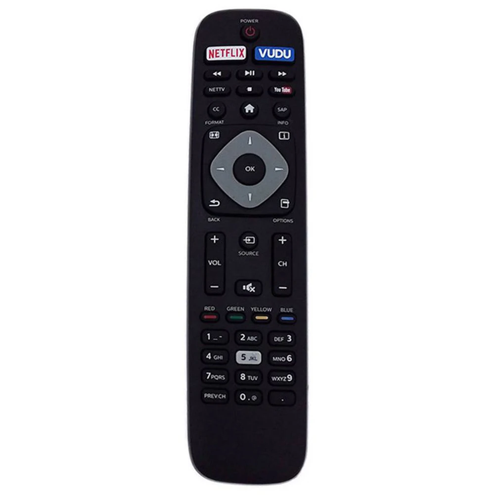 For Philips Smart TV Remote Control NH500UP NH500UW NH503UP 43PFL4902 65PFL5602 55PFL5602 50PFL5602 43PFL5602 75PFL6601(black)
For Philips Smart TV Remote Control NH500UP NH500UW NH503UP 43PFL4902 65PFL5602 55PFL5602 50PFL5602 43PFL5602 75PFL6601(black)