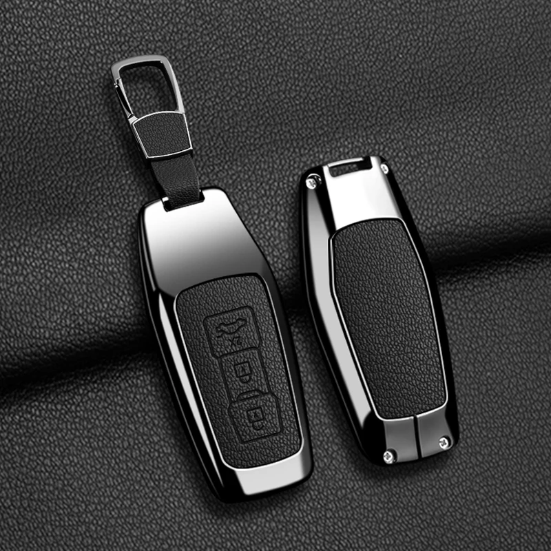 Кожаный чехол для ключей из цинкового сплава для Audi A3 A5 A5L 2025 Q5 Q6 Q6L A6 A6L 2025 Брелок для ключей с дистанционным управлением, сумка, аксессуары
Кожаный чехол для ключей из цинкового сплава для Audi A3 A5 A5L 2025 Q5 Q6 Q6L A6 A6L 2025 Брелок для ключей с дистанционным управлением, сумка, аксессуары